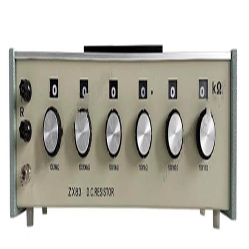 直流电阻箱型号:TJ77-ZX83库号：M186038