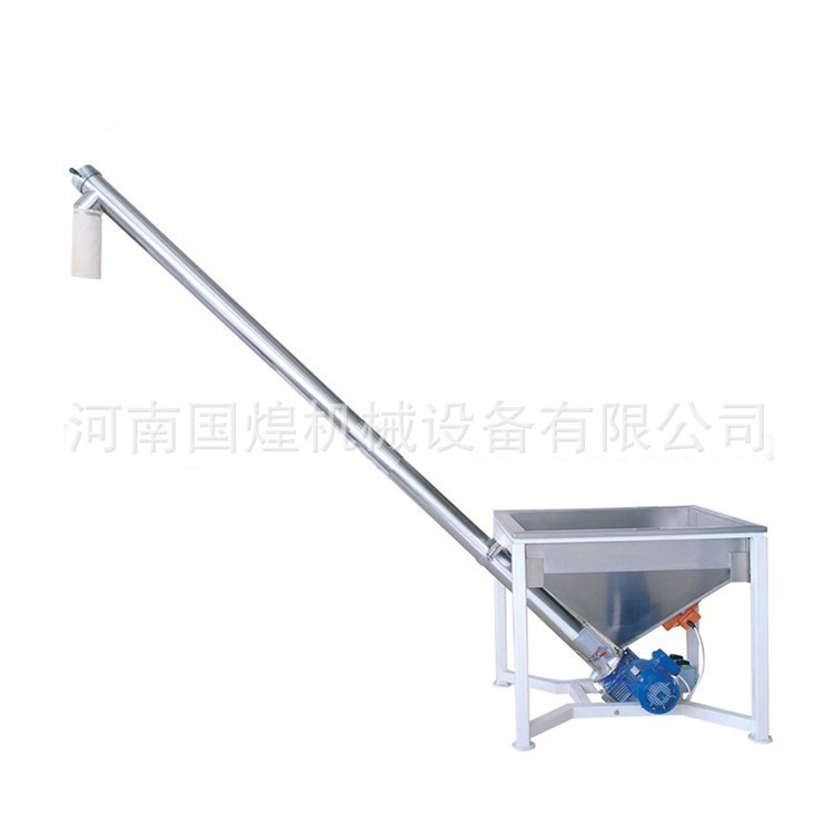 螺旋输送机给料机 螺旋蛟龙输送机 不锈钢干粉涂料螺旋蛟龙输送机