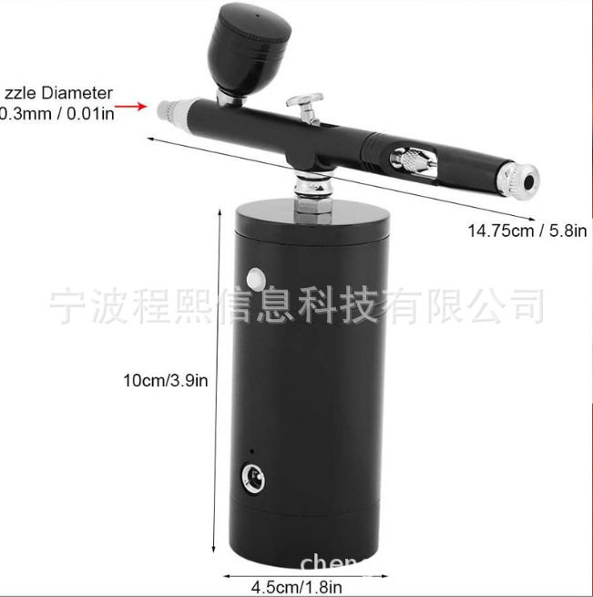 亚马逊,eaby热销便携充电式迷你电动小喷笔气泵套装模型喷漆上色