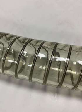 GREATFLEX透明PC10灌装机波纹螺旋透明钢丝软管