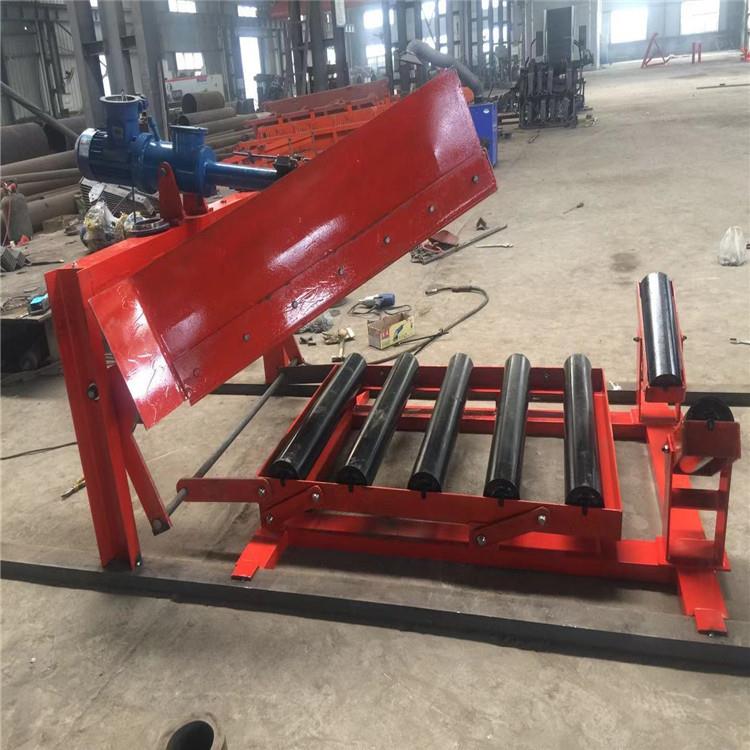 矿山输送机电液动单双侧犁煤器传送带可变槽角犁式卸料器优惠