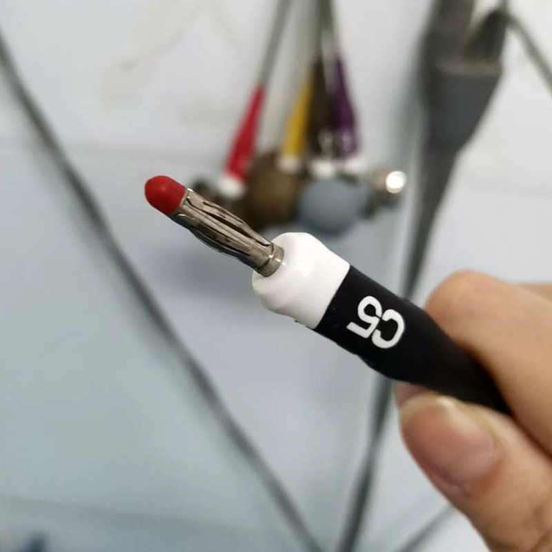 极速监护仪导f联线SE-1201导联线香蕉插头心电监护仪导联
