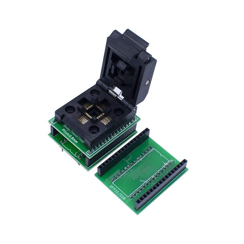 STC LQFP-32 烧录座 SA663 转换座 IC芯片测试座