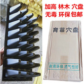 加厚育苗盘加高林木穴盘有孔平盘营养钵塑料多肉草莓 无孔 育苗箱