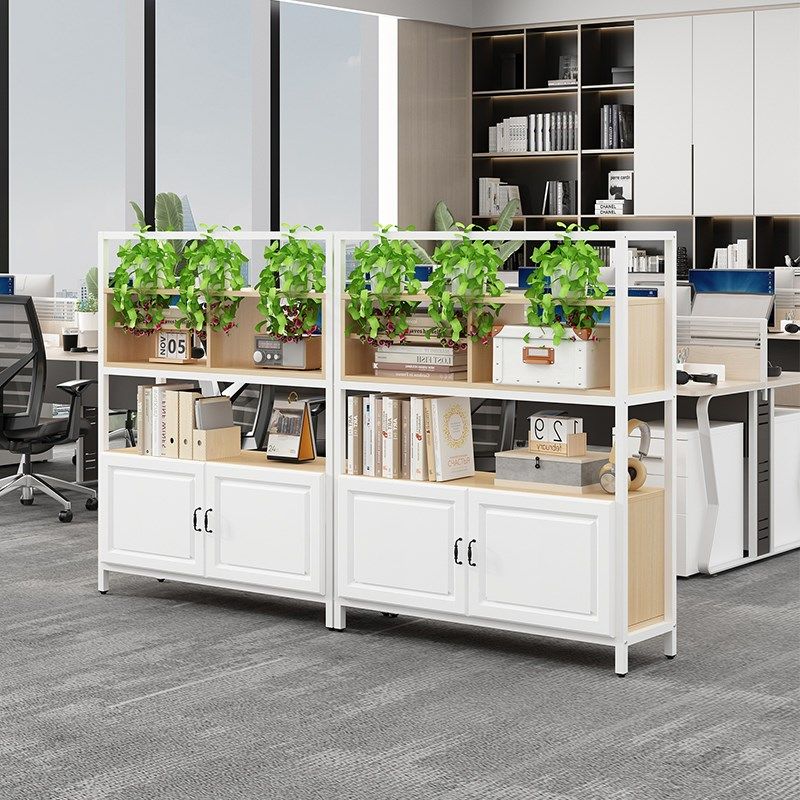 精品隔断花槽柜桌边矮柜文件柜铁艺花架屏风储物柜办公区域矮隔断,商业/办公家具,花槽柜,淘宝优惠券,粉丝福利购,淘宝优惠卷