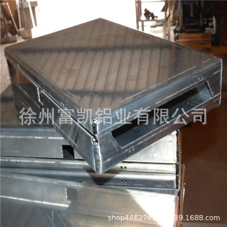 现货汽车货船工具箱铝材花纹铝板多种多规格铝制工具箱可定尺
