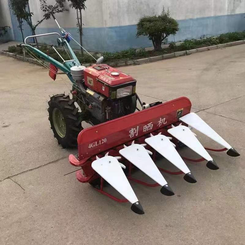 手扶式水稻割秧机一体式割稻机汽油动力油菜割倒机规格多样