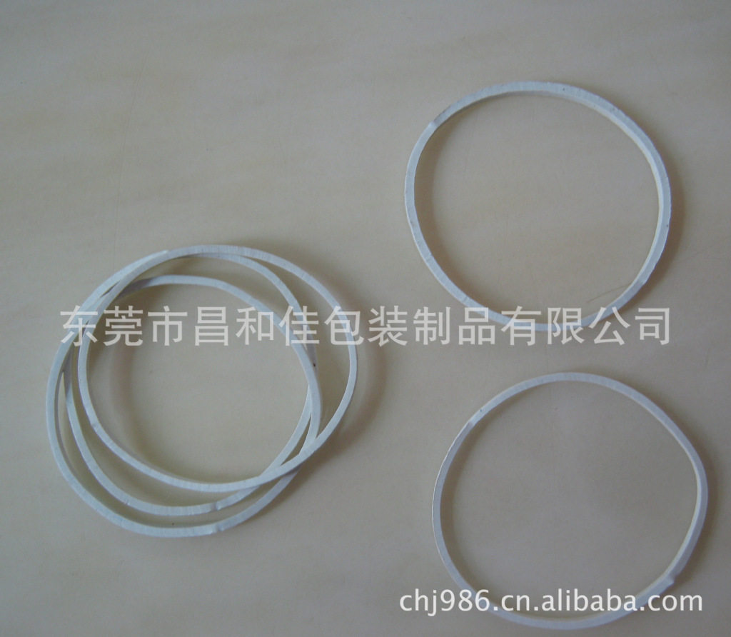 白色橡胶圈无味无粉无油橡胶圈白色橡皮筋白色胶圈密封圈