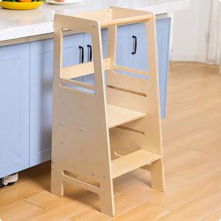 幼儿学习塔幼儿厨房助手凳幼儿厨房凳助手幼儿台阶凳可调节高度