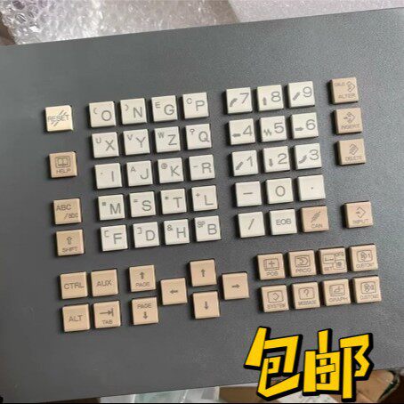 A02B-0303-C126#M工业机器人操作键盘按键板测试OK