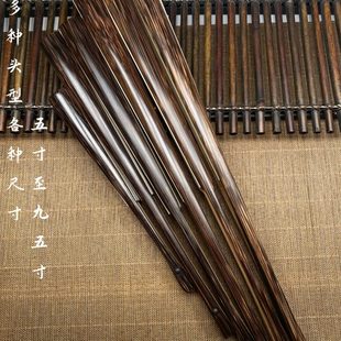 5寸手持.棕5古风扇折扇竹扇子金丝女士中国风男9方18竹子