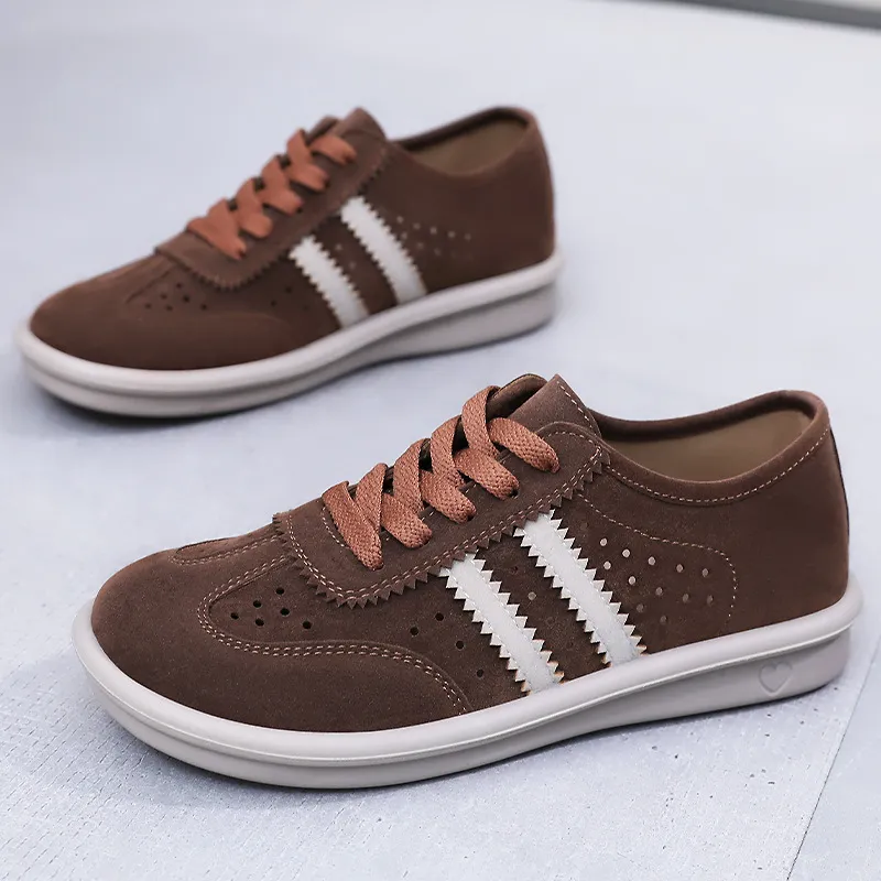 女鞋新款百搭潮流德训鞋系带浅口休闲鞋复古单鞋软底鞋子女款,女鞋,时尚芭蕾鞋,淘宝优惠券,粉丝福利购,淘宝优惠卷