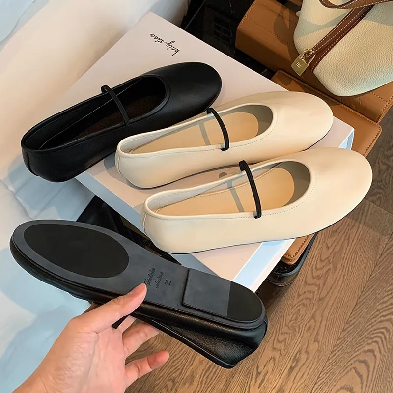 葡萄妈studiolee 软面圆头浅口单鞋细一字带平底玛丽珍女鞋夏季,女鞋,时尚芭蕾鞋,淘宝优惠券,粉丝福利购,淘宝优惠卷