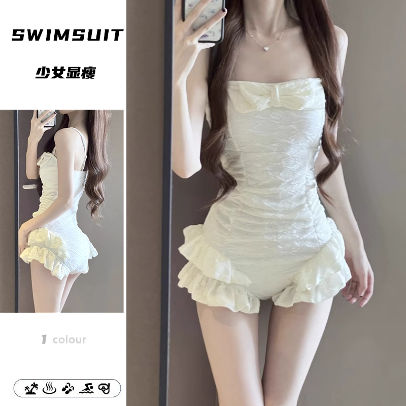 泳衣女连体性感少女韩版ins风