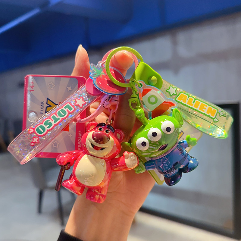 欧家卡艺卡通PVC可爱钥匙扣挂件