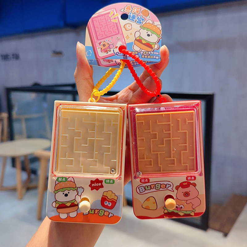 欧家卡艺卡通ABS可爱解压钥匙扣