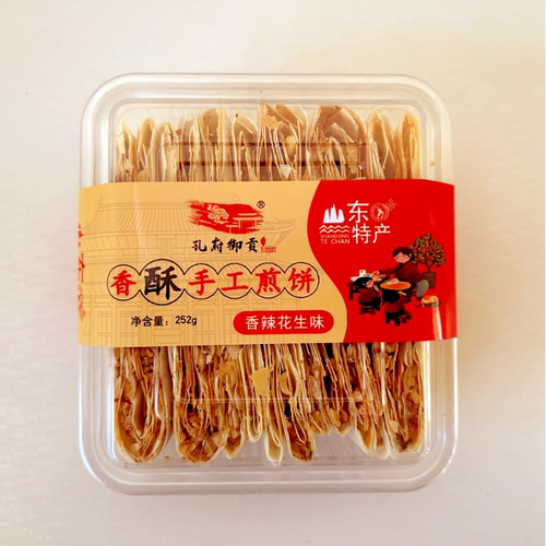 孔府御贡香酥手工煎饼开盒即食