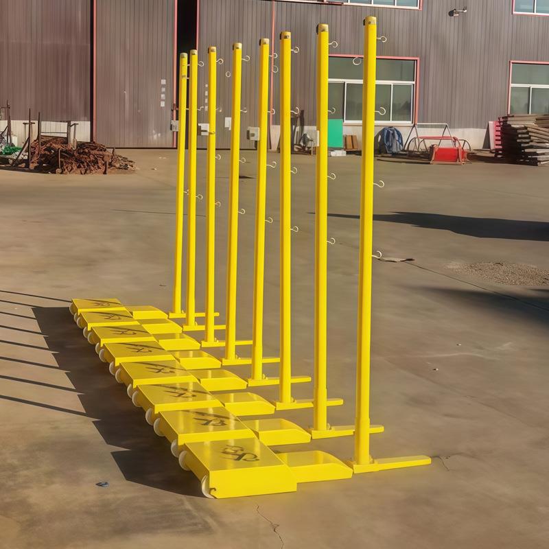 羽毛球铸铁A-2108底座羽毛球架标准柱颜色柱可定移式动羽毛球网网