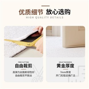 入户门地垫丝圈门垫进门防滑垫子C除尘耐脏可Q裁剪脚垫家用地毯门