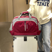 AIQIU短途手提旅行包单肩斜挎行李包干湿分离包健身运动包登机包