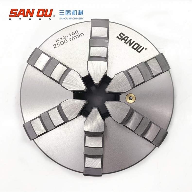 三鸥sanou六爪卡盘K13 100 125 160 200 250 6爪卡盘三欧
