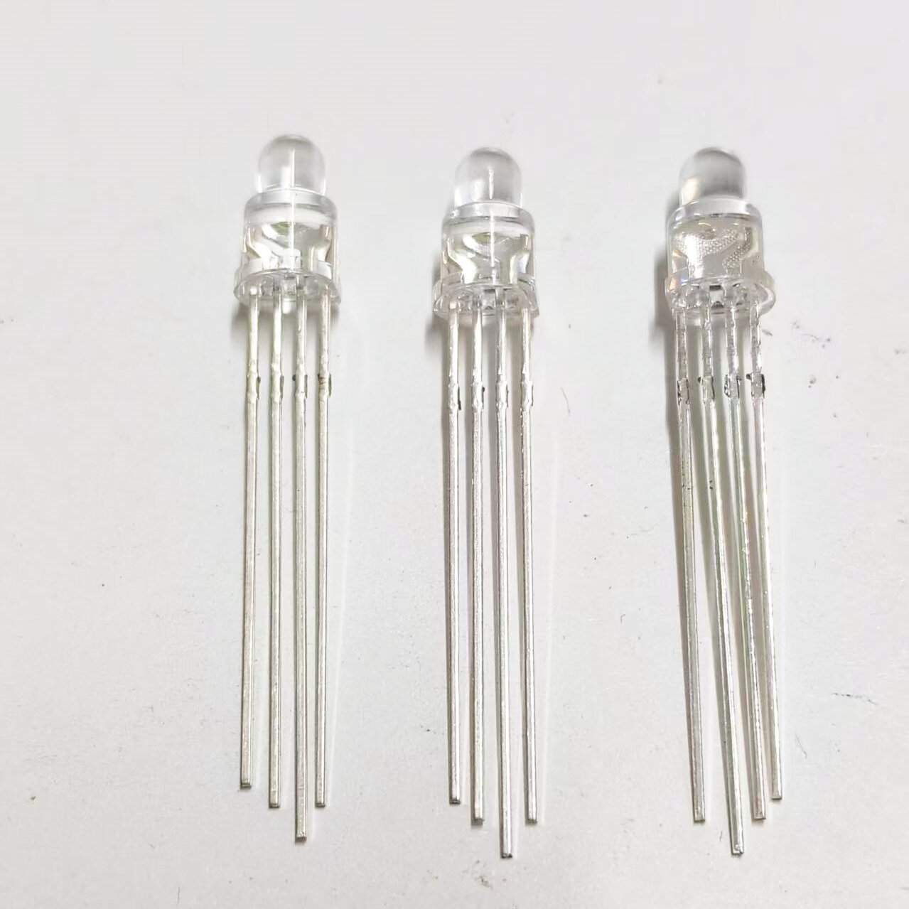4MM奶嘴全彩LED灯珠 共阳 共阴 红蓝绿  黄蓝绿 红蓝黄发光二极管