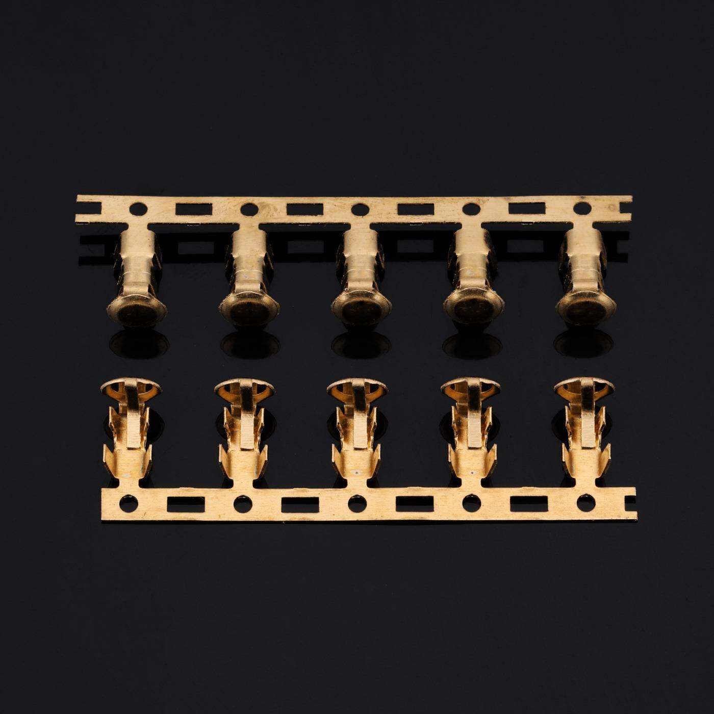 BY柏雨电子5*20保险管接线端子O型连带压线接插件OT接地线端