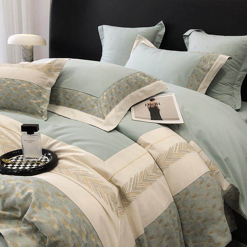 全棉磨毛床单四件套100S长绒棉轻奢风刺绣加厚秋冬季被套床上用品,自行车/骑行装备/零配件,更多零件/配件,淘宝优惠券,粉丝福利购,淘宝优惠卷