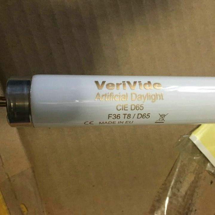 Verivided D65标准对色/比色灯管 F36T8/D65光源灯箱专用6500K