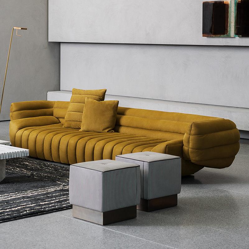 意大利创意沙发北欧设计师现代极简大小户型客厅baxter休闲沙发