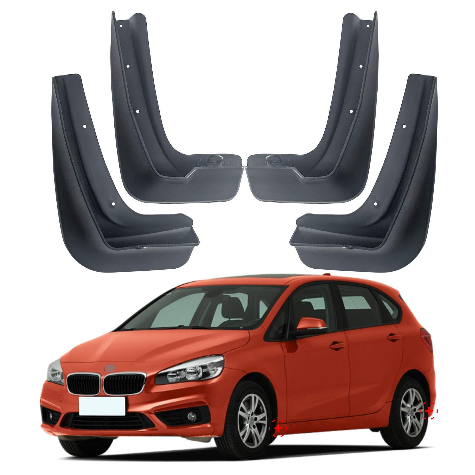 适用于2014-2020宝马2系旅行版BMW 2 Series Wagon汽车挡泥板