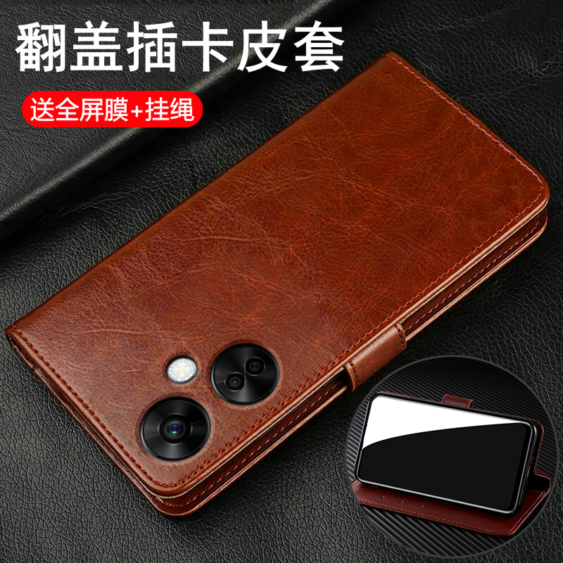 适用oppok11x翻盖商务保护皮套