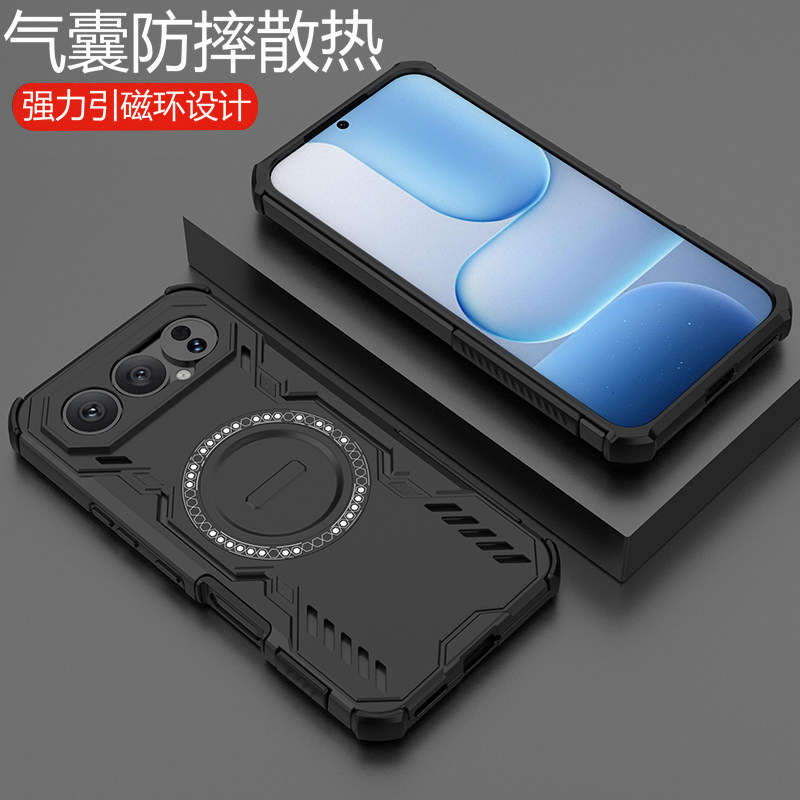 适用华为荣耀500手机壳honor500pro保护套MEY一AN00镜头全包气囊防摔MEP磨砂硬壳por男女新款p高级感散热磁吸