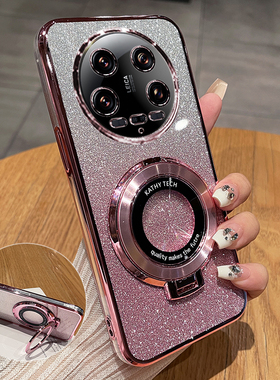 适用小米14ultra手机壳xiaomi13ultar硅胶保护套14u镜头全包防摔13u透明软壳至尊版uitra男女带支架新款创意