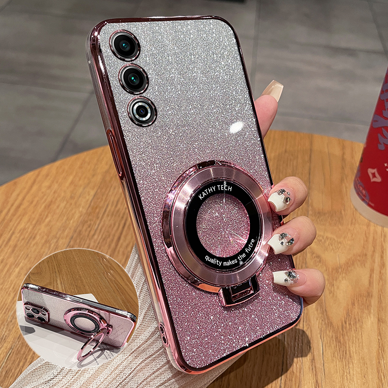 魅族21手机壳meizu21pro硅胶保护套M461Q全包防摔透明M481S软壳二十一por男女pr0闪粉带支架高级感新款pp创意