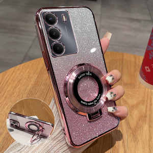 适用realmeV70手机壳真我V70s保护硅胶套RMX3946全包v70防摔3948透明软壳realme男女oppo新款带支架ins超薄钢