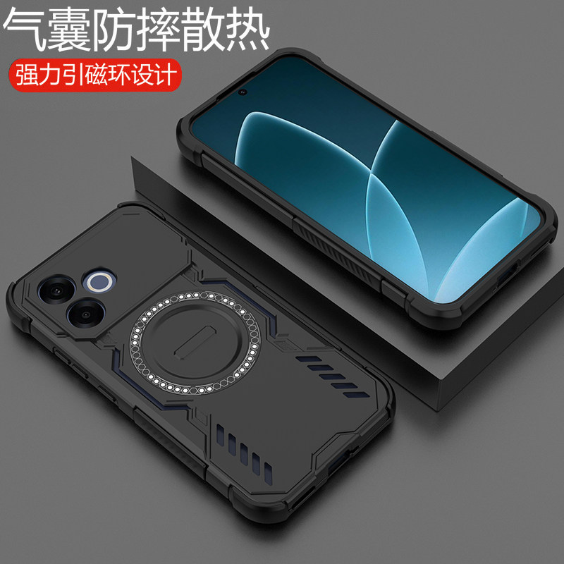 适用oppoa6spro手机壳oppo保护套a6s镜头全包pro气囊防摔PMT110磨砂5g硬壳opa散热磁吸oppopmt男女高级感新款