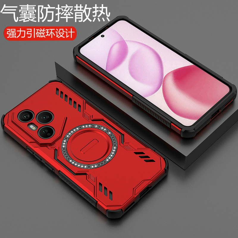 适用小米pocom7气囊防摔散热壳