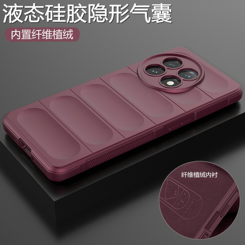 适用一加11液态硅胶气囊防摔壳