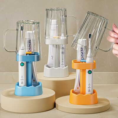 漱口杯刷牙杯子牙缸牙具电动牙刷收纳盒学生宿舍住校洗漱用品套装