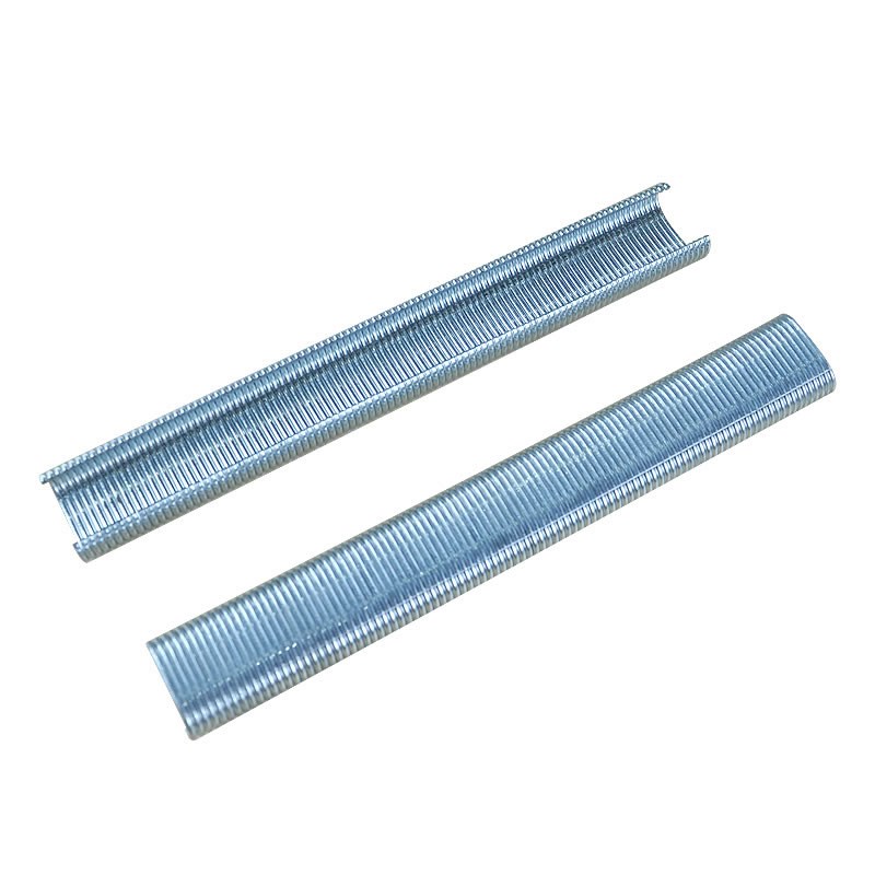 力肯c型钉 镀锌C17绑石笼鸡笼钉锌铝合金C24钉气动环扣不锈钢枪钉