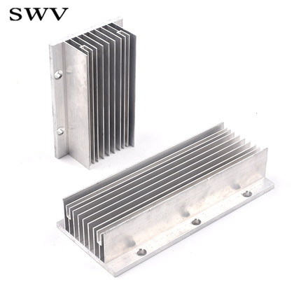 半导体制冷片导冷块 散热片 铝合金散热器60*45/90/135/180/225mm