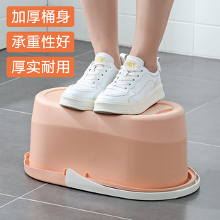 手提加厚拖把桶储水塑料桶长方形胶棉大号家用洗车洗地水桶拖布桶