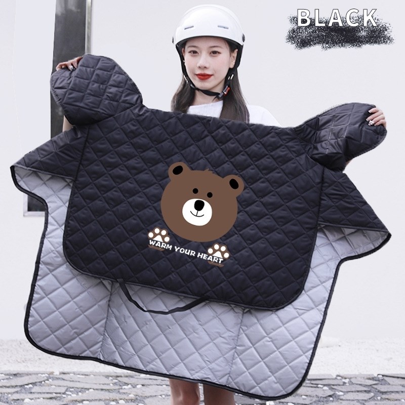 夏季春秋四季薄款防晒罩电动摩托车挡风被防水防风防雨遮阳罩布