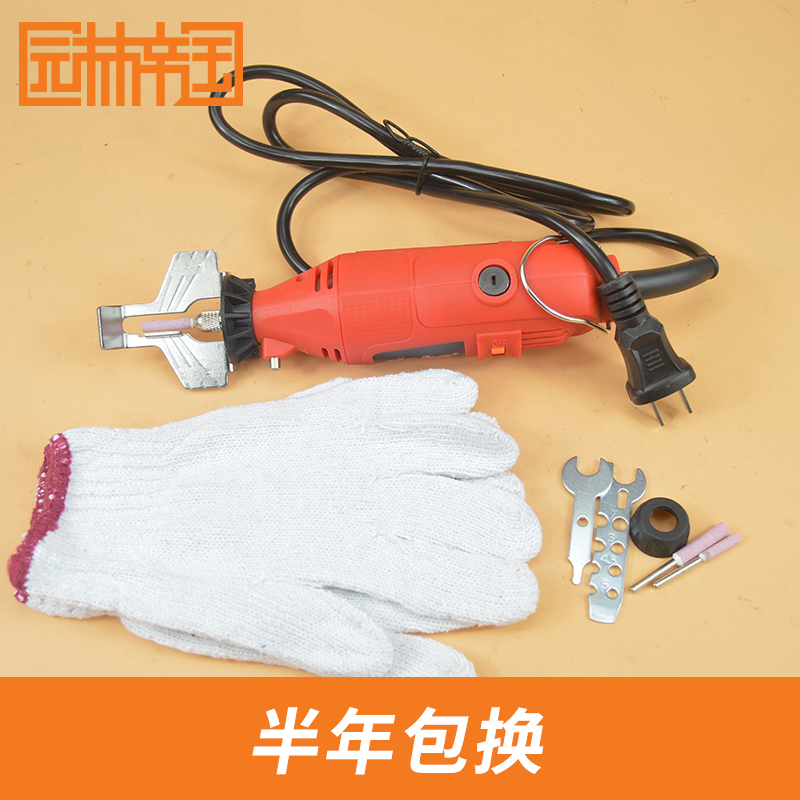 12V磨链机220V油锯电锯链条打磨器电动磨链机手持迷你电磨头锉刀