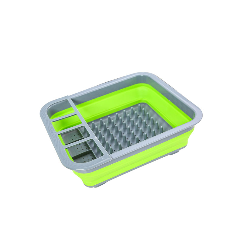 左家右厨折叠碗碟架沥水篮方便收纳