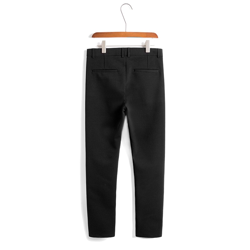 小码紧身男裤子修身27码七分裤矮个子26号小脚商务正装休闲西装裤
