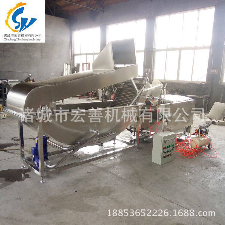 厂家供应全自动杀鸡脱毛机 全自动鸡打毛机 不锈钢船式家禽浸烫池