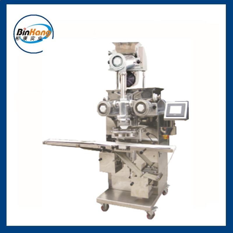 苍南鱼糕温州鱼饼成型机 鱼糜火锅鱼丸包馅机 双色蟹仔包土豆饼机