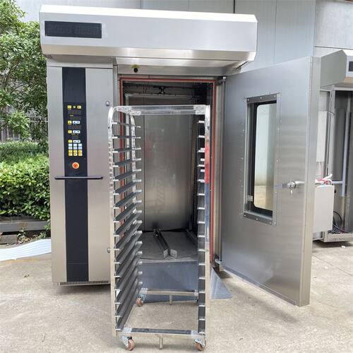 商用面包烤炉 欧款热风旋转炉热风旋转烤箱整机304不锈钢加厚耐用